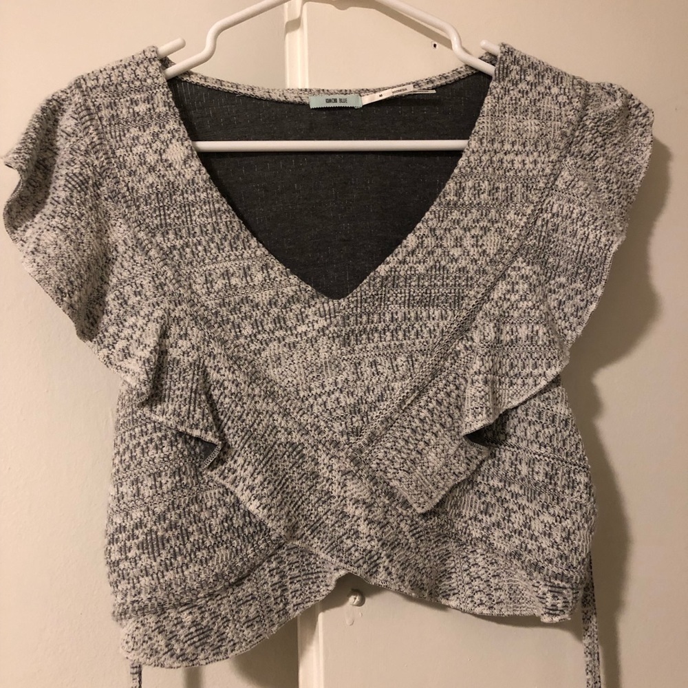 Kimchi Blue sweater crop top!